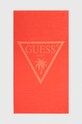 Guess ręcznik bawełniany pomarańczowy E4GZ03.SG00L