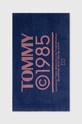 Tommy Jeans ręcznik bawełniany niebieski UU0UU00090