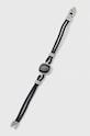 Guess braccialetto vera pelle argento JUMB04.005JW