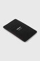 Kožené puzdro na karty AMBUSH Amblem Card Case BMND009S24LEA0011000 čierna SS24
