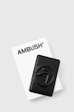 Аксессуары Кожаный чехол на карты AMBUSH Amblem Card Case BMND009S24LEA0011000 чёрный