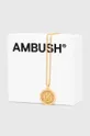 AMBUSH collana d'argento Team League Necklace Argento 925 placcato oro