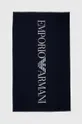 mornarsko modra Bombažna brisača Emporio Armani Underwear Unisex