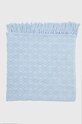 United Colors of Benetton ręcznik bawełniany 6ORG28017 niebieski SS24