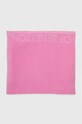 United Colors of Benetton ręcznik bawełniany 6BI12801A różowy SS24