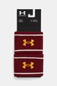 Under Armour brățări 2-pack burgundia 1373119