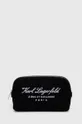 črna Kozmetična torbica Karl Lagerfeld Unisex