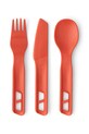 Sea To Summit zestaw sztućców turystycznych Passage Cutlery Set 3 czerwony ACK035021.3