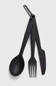 Turistički set pribora za jelo Sea To Summit Camp Cutlery Set crna ACUTL