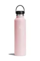roza Termo steklenica Hydro Flask 24 Oz Standard Flex Cap Trillium Unisex