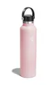 Termo fľaša Hydro Flask 24 Oz Standard Flex Cap Trillium ružová