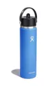 Hydro Flask sticla termica 24 Oz Wide Flex Straw Cap Cascade albastru