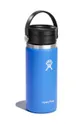 Θερμικό μπουκάλι Hydro Flask 16 Oz Wide Flex Sip Lid Cascade μπλε
