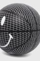 Market piłka Smiley Grid Basketball 360001475 czarny SS24
