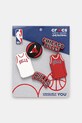 Crocs przypinki do obuwia JIBBITZ NBA Chicago Bulls 5-Pack 5-pack czerwony 10011280