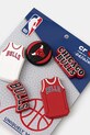 Crocs przypinki do obuwia JIBBITZ NBA Chicago Bulls 5-Pack 5-pack 10011280 czerwony SS24