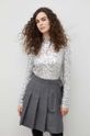 Блузка Bruuns Bazaar довгий срібний BBW3766