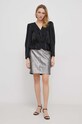 Блузка Dkny P34ANQ01 чёрный SS24