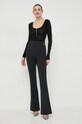 Elisabetta Franchi body BK55B41E2 czarny SS24