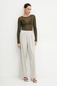 Блузка Pinko 102977.A1ND зелений SS25