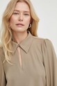 Bruuns Bazaar bluzka beżowy BBW3876