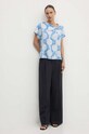 Tiger Of Sweden bluzka Tovan S72290004 niebieski SS24
