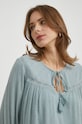 Μπλουζάκι Pepe Jeans ALANIS τιρκουάζ PL304717