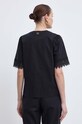 Ρούχα Μπλουζάκι Twinset 241TT2234 μαύρο