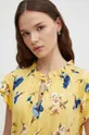 жовтий Льняна блузка Lauren Ralph Lauren