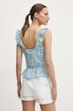 Îmbrăcăminte Pepe Jeans top din bumbac EMILIA PL304799 albastru