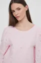 рожевий Льняна блузка Pepe Jeans