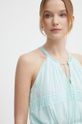 Pepe Jeans bluzka DAISY turkusowy PL304821