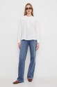 Μπλουζάκι Pepe Jeans CLEMENTINA PL304834 λευκό SS24