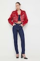 Moschino Jeans top din denim 0801.3239 albastru SS24