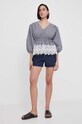 Barbour bluza LSH1598 bleumarin SS24