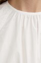 Weekend Max Mara bluzka bawełniana 2415161032600 biały