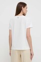 Odzież Weekend Max Mara bluzka lniana 2415941072600 biały