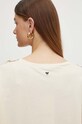 Weekend Max Mara bluzka jedwabna 2415941112600 beżowy