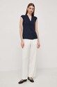 Weekend Max Mara t-shirt 2415941142600 granatowy SS24