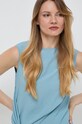 Top s příměsí hedvábí Weekend Max Mara modrá 2415941152600