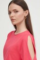 Бавовняна футболка United Colors of Benetton рожевий 3BL0D1078