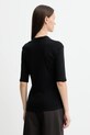 United Colors of Benetton t-shirt bawełniany 3GA2D400U czarny AW25