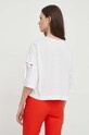 Одежда Хлопковая футболка United Colors of Benetton 3J5CD400X белый