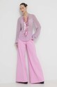 Halenka Blugirl Blumarine RA4137.T3854 fialová SS24