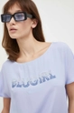 блакитний Блузка з домішкою шовку Blugirl Blumarine