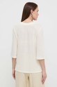 Одяг Льняна блузка Max Mara Leisure 2416941058600 бежевий