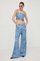 Denim μπλούζα Patrizia Pepe 2C1546.D073 μπλε AA00