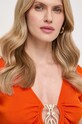 Топ Patrizia Pepe оранжевый 2K0261.K021