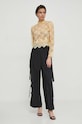 Блузка Sisley 5XDMLQ06B жовтий SS24