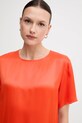 Majica Sisley oranžna 52BZLQ075